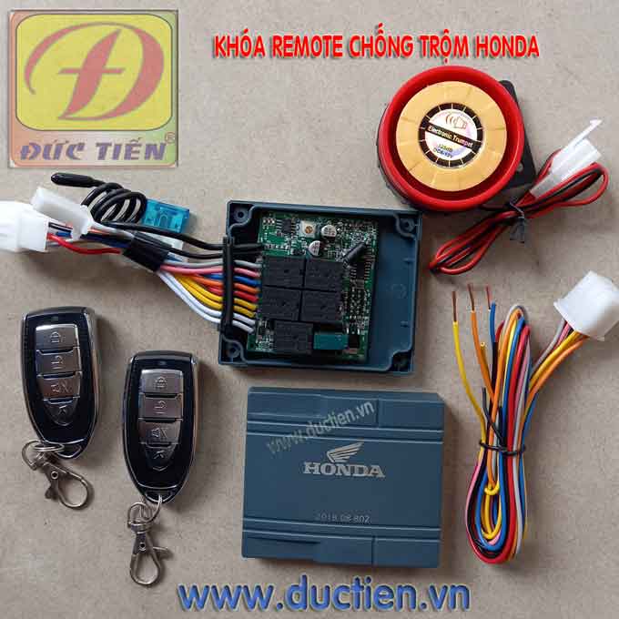 Khoa Remote chong trom Honda