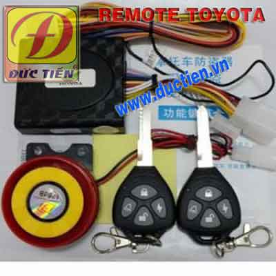 khoa remote chong trom xe  toyota